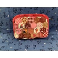 ราคา กระเป๋าสตางค์ สีชมพูขอบแดง (20430744245)