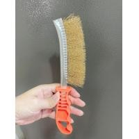 ราคา แปรงขัดลวดทองเหลือง แปรงลวดทองเหลืองด้ามพลาสติก ชุปทองเหลือ100 แปรงขัดลวดทองเหลืองแบบมีด้ามจับ ราคาต่อชิ้น (19098070739)