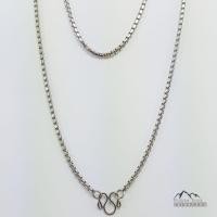 ราคา T15 ลายผ่าหวาย ขัดเหลี่ยม ขนาด 2 มม ยา 18 24นิ้ว สร้อยคอสแตนเลส สร้อยคอ สร้อยสแตนเลส สร้อยคอสแตนเลสแท้ (13466668738)