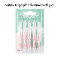 ราคา MEYARN 5 ชิ้น 0 6 1 2 มม แปรงซอกฟันสำหรับคนจัดฟัน แปรงซอกฟันสําหรับจัดฟัน แปรงขัดซอกฟัน (21603122350)