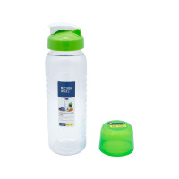 ราคา กระบอกน้ำ ขวดน้ำพลาสติก BPA Free แอนติแบคทีเรีย ความจุ 1 2 ลิตร ฝาปิดสนิท วางนอนได้ Super Lock รุ่น 5229 (20712562207)