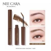 ราคา NEE CARA N608 MICROCARA BROW MASCARA 6 ml นีคาร่า มาสคาร่าปัดคิ้วหัวแปรงเรียวเล็ก ปัดง่ายขึ้นไม่เลอะ เคลือบสีคิ้วสวยเส้นต่อเส้น มี 3 สี (21675855793)