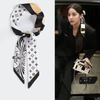 ราคา La jadore ผ้าผูกผม โบว์ผูกผม โบว์ติดผมสวยๆ ผ้าพันคอ ผ้าผูกสายกระเป๋าสไตล์เกาหลี Fashionable Korean version hair band hair circle of various styles (21762096956)