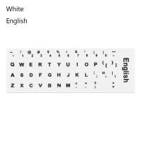 ราคา Non Slip Wear Resistant Laptop Keyboard Stickers Alphabet Layout Russian Letter Accessories For Spanish English Arabic Deutsch Thai Korean (14563564602)