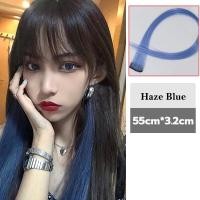 ราคา เทศกาลสงกรานต์ แฮร์พีช หางม้า แบบหนีบ ผมลอน ดิพปลายทูโทน ใช้ได้ทั้งเด็กและผู้ใหญ่ แฮร์พีช น้ำหนักเบา 5g ความยาว 50cm (21489312442)