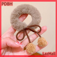 ราคา PDBH Fashion Store แฟลชเซลขนแกะบอลเชอร์รี่เชือกรัดผมโบว์สาวน่ารักปมห่วงมัดผมบอลเครื่องประดับผมยางยืดยางรัดผม (21448841507)