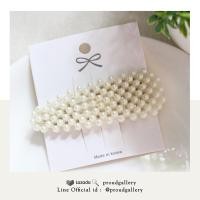 ราคา 1 ชิ้น ProudGallery กิ๊บแต่งผม น่ารักๆ กิ๊บมุก กิ๊บติดผมเกาหลี สไตล์มินิมอล (13097969257)