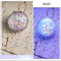 ราคา กากเพชรเม็ดใหญ่เรืองแสง กากเพชรตกแต่งเล็บ 12 สี (21474444173)