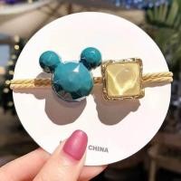 ราคา ขั้นต่ำ 2 ชิ้น ยางรัดผมมิกกี้ หมี น่ารัก ยางรัดผม ยางมัดผม พร้อมส่ง (9493520549)