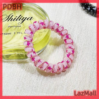 ราคา PDBH Fashion Store สายรัด Spiral Rambut ยางรัดผมรูปดาวสายรัดยางผมหางม้ายืดหยุ่นสูงสีสันสดใสสายไฟสายโทรศัพท์ (21448827585)