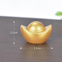 ราคา JT Garden A008 ตุ๊กตาจิ๋ว ตุ๊กตุ่นจิ๋ว แต่งบ้าน ตกแต่งสวนถาด ชุดมั่งมีศรีสุข เงิน ทอง (16934154136)