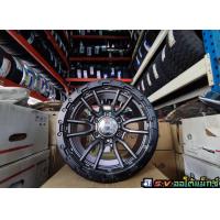 ราคา ล้อแม็กซ์ใหม่ HAMMER ขอบ16 6H139 กว้าง8 5 ET0 ราคาชุด4วง พร้อมจุบลมฟรี (15668435961)