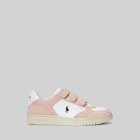 ราคา Polo Ralph Lauren รองเท้าผู้หญิง Sneaker Court Leather Canvas Sneaker รุ่น WAPSFTW0CT20089 สีขาว (20481361182)