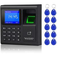 ราคา Biometric RFID Access Control System RFID Keypad USB Fingerprint System Electronic Time Clock Attendance Machine (19477603217)