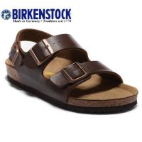 ราคา Original Germany Genuine BK Birken Sandals Birkenstockรองเท้าแตะ Boken Milano Men And Women Leather Cork Sandals Large Size Slippers ready stock (20226502422)