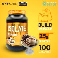 ราคา Whey Labs 100 Isolate Whey Protein 2 lbs เวย์โปรตีนเสริมสร้างกล้ามเนื้อ (19954221338)