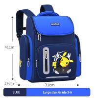 ราคา ใหม่ Pikachu เป้สะพายหลังลายอวกาศกระเป๋านักเรียน1 6เกรดกันน้ำส่วนบุคคลกระเป๋านักเรียน (8260324610)