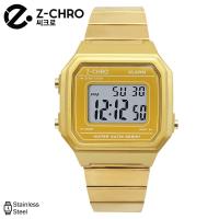 ราคา Z CHRO แท้ 100 นาฬิกาสายแสตนเลส ดูวันที่ ตั้งปลุก จับเวลา ฟังก์ชั่นเพียบ พร้อมส่ง แถมฟรีกล่องนาฬิกา (524676240)