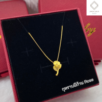 ราคา Jinda สร้อยเงินแท้ จี้ทองแท้ 99 99 น้ำหนัก 0 1กรัม สร้อยจี้ทองแท้ น่ารัก มีใบรับประกัน (21400132608)
