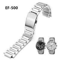 ราคา HOT สายนาฬิกาข้อมือสแตนเลสสตีลสําหรับ Casio Ef 500 521 527 530 533 534 535 539 544 546 554 563 (19907655506)