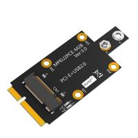 ราคา Mini M 2 Key B to PCI E Adapter with Dual NANO SIM Card Slot for 3G 4G 5G Module (21687490834)