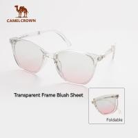 ราคา แว่นตากันแดด CamelCrown บลัชออนระดับพรีเมียมสำหรับผู้หญิงแว่นกันแดดแบบเรโทรแว่นตาป้องกันรังสี UV (21681755989)