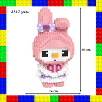 ราคา ตัวต่อ บล็อคตัวต่อ ตัวต่อการ์ตูน คิตตี้ Sanrio มายเม ชินนาม่อน คุโรมิ ปอมปอมปูริน แบบเฟือง ของเล่นเสริมทักษะ ของตกแต่งสะสม ของขวัญ สินค้าพร้อมจัดส่ง (21799603107)