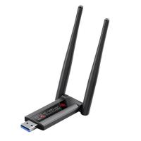 ราคา MIN 1200M USB Network Card RTL8812 Dual Band 2 4G 5G Wireless AC1200 Wifi Lan Adapter Dongle with Antenna for Laptop Desktop (21239710264)