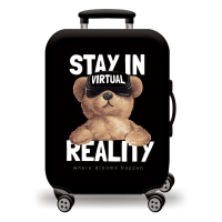 ราคา ผ้าคลุมกระเป๋าเดินทางผ้ายืด Black Edition กันฝุ่น กันรอย สำหรับขนาด 20 24 26 28 30 นิ้ว (19943862342)