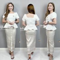 ราคา ผ้าถุงสกินนี่จีบหน้านาง ผ้าถุงเย็บสำเร็จ ผ้ายืด (21283437726)