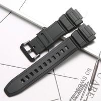 ราคา สายเรซิ่นเหมาะสำหรับ Casio MCW 100H W S220 HDD S100 AE2000W สายนาฬิกากันน้ำสำหรับกีฬา16มม สำหรับผู้ชาย (21098687932)