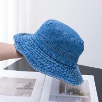 ราคา ELECTRONIC CIRCUIT ปีกกว้างกว้าง หมวกชาวประมงหมวก ผ้ายีนส์ล้าง พับเก็บได้ หมวกทรงถัง ใช้ได้ทุกเพศ ขอบม้วนงอ หมวกปานามา ผู้หญิงผู้ชาย (21779849379)