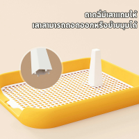 ราคา ถาดรองฉี่สุนัข2 ชั้น ถาดรองฉี่สัตว์เลี้ยง ถาดฉี่สุนัข ห้องน้ำสุนัข สาให้น้องเล็ง ห้องน้ำสุนัข Dog Toilet Tray (21845390584)