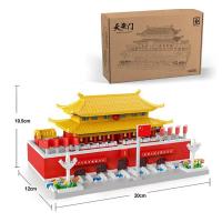 ราคา เลโก้บ้าน เลโก้นาโน จตุรัสเทียนอันเหมิน หอไอเฟล ทัชมาฮาล ปราสาทดิสนีย์ เมืองต้องห้าม สถาปัตยกรรม บล็อกตัวต่อ ของเล่นเด็ก (21649881579)