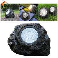 ราคา SunnyLady โคมไฟพลังงานแสงอาทิตย์ LED พลังงานแสงอาทิตย์โคมไฟ LED พลังงานแสงอาทิตย์สำหรับตกแต่งภูมิทัศน์ IP65หินจำลองกันน้ำโคมไฟสำหรับสนามหญ้า (20604446282)