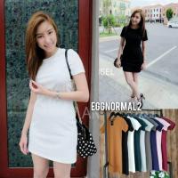 ราคา TOPSHOP T130 midi dress เดรสคอกลมแขนสั้น งานป้าย (21044565898)