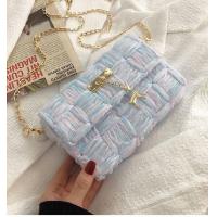 ราคา ชุดเซ็ตปักกระเป๋าแผ่นเฟรมด้วยริบบิ้น กระเป๋าสะพาย ปักแผ่นเฟรม (10358102423)
