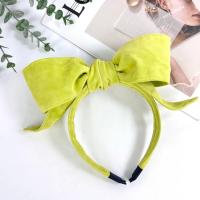 ราคา ที่คาดผมโบว์ใหญ่ ดัดได้ สีสวย น่ารักมาก ที่คาดผม (20594450471)