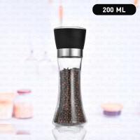 ราคา ขวดบดพริกไทย B HOME เครื่องบดพริกไทย pepper grinder ขนาด 150 200 ml ที่บดเครื่องเทศ ขวดใส่พริกไทย ที่ใส่พริกไทย เกลือ ขวดพริกไทยบด ขวดพริกไทย ขวดบดเกลือ บดพริกไทยมือ กระบอกบดพริกไทย salt grinder พริกไ