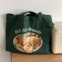 ราคา xspeedshop X1784 กระเป๋าผ้าใบใหญ่ Still Life Breads Donuts (15128497785)