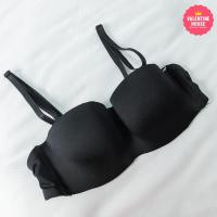 ราคา ฟองน้ำหนา 4 CM เสื้อในดันทรง ไร้ขอบ มีโครง อกชิด อก 32 36 ชุดชั้นใน เสื้อชั้นใน ทรงเกาะอก J25 Valentine House (21494894149)