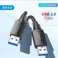 ราคา Jasoz สายUSB3 0 Cable Male to Male Cable 2A 5Gbps 480Mbps USB Extension Cable for Laptop Smart PC Camera Hard Drive TV Box เชื่อมต่อง่าย ส่งสัญญาณไว ความยาวสาย 0 5เมตร 3เมตร (21528331535)