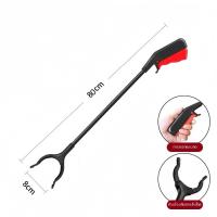 ราคา ที่คีบขยะยาว เก็บใบไม้ ไม้หนีบของอเนกประสงค์ หยิบของสูงม้หนีบขยะ ใบ้ไม้ หยิบของสูง สแตนเลส 80CMที่คีบขยะ (21803495370)