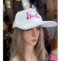 ราคา หมวก Barbie ผ้าคอตตอนพีท สีชมพูปีกกากเพชร งานเกรดพรีเมี่ยม (19997122472)