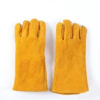 ราคา ถุงมือหนังวัว นุ่มสวมใส่สบาย ถุงมือเชื่อม ถุงมือขี่มอเตอร์ไซต์ ทำสวน งานเชื่อม งานไม้ ถุงมือวินเทจ Cow leather gloves (19112294644)