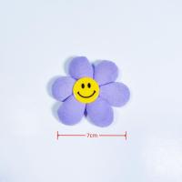 ราคา GJ1013 เข็มกลัดดอกไม้หน้ายิ้มหลากสี ตกแต่งกระเป๋าสวยๆ (21407627685)