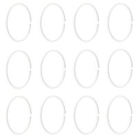 ราคา ห่วงแขวนม่านห้องน้ำ IKEA อิเกีย ห่วงแขวนม่าน 12 ชิ้น สินค้าพร้อมส่ง (21470914005)