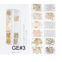 ราคา DIYเปลือกหอยแต่งเล็บ เปลือกหอย ตกแต่งเล็บ เปลือกหอยแต่งเล็บแบบบาง ติดง่าย12 เซลล์ (9106690512)