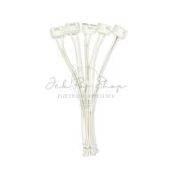 ราคา ขั้วหลอดฮาโลเจน MR16 GU4 GU5 3 ทรงกลม Halogen Socket ฐานซ็อกเก็ตเชื่อมต่อหลอดฮาโลเจน สายถักทนความร้อนสูง (10057847100)