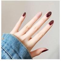 ราคา PPHOO เล็บปลอม พร้อมส่ง สี 2Tone เล็บปลอม เล็บ สำเร็จรูป พร้อมกาวติดเล็บ พร้อมส่งในไทย (11031782876)